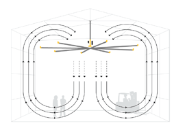 HVLS fans air movement