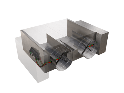 Dual Duct Air Terminal Unit - non mixing