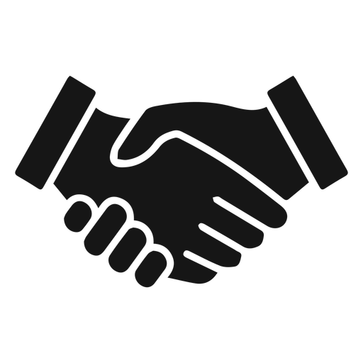 05331045aee2a8e5142775d30365b88e-handshake-silhouette-icon-by-vexels